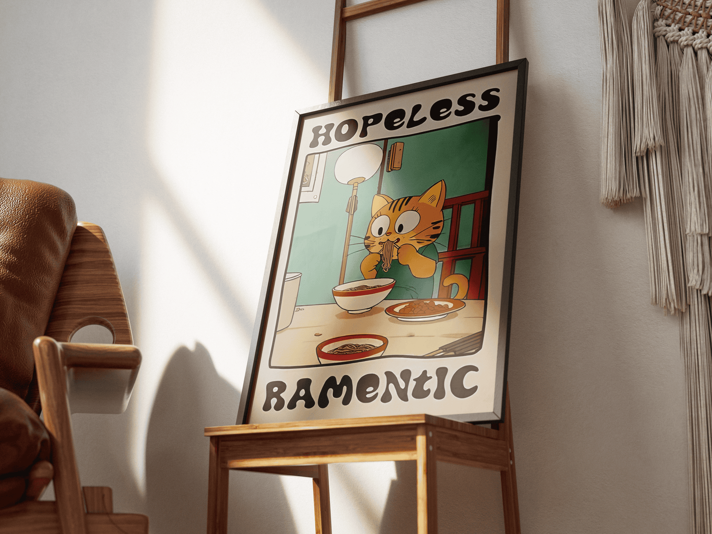 “Hopeless Ramentic” - Premium Cotton Canvas