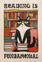 “Reading Is Foundamental” - Premium Cotton Canvas Wall Art