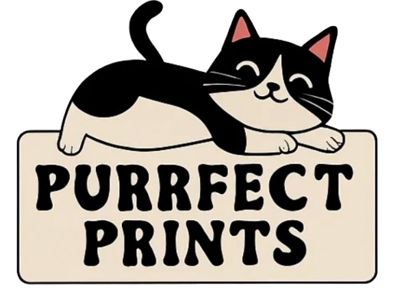 Purrfect Prints. Cat-approved.